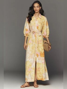 Maeve Mona Maxi Shirtdress NWTs
